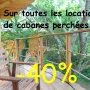 Offre cabanes perchées