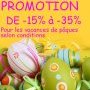 Promo Vacances de Pâcques